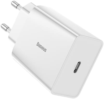 USB C Oplader / Stekker - 18W - 3A - Snellader / Fast Charger - Geschikt voor Apple iPhone 12 - Wit