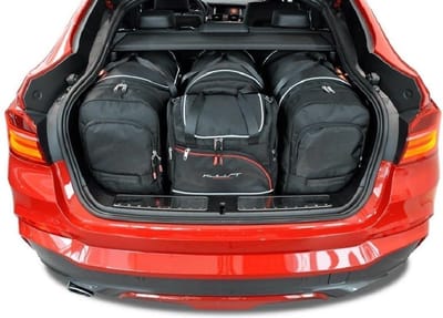 BMW X4 2014-2017 4-delig Reistassen Op Maat Auto Interieur Kofferbak Organizer Accessoires
