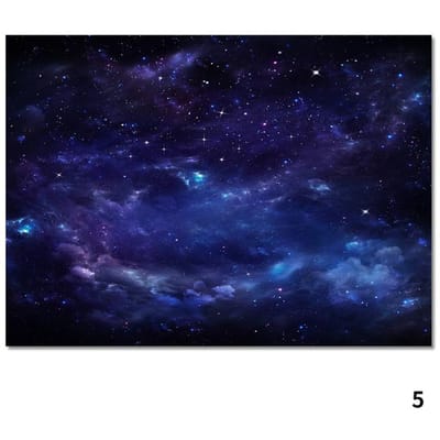 Universe Planet Home Tapijt Slaapkamer Woonkamer Decoratief Anti-Slip Tapijt Tafelmat Wasbaar Anti-Slip Groot Tapijt 120x160cm