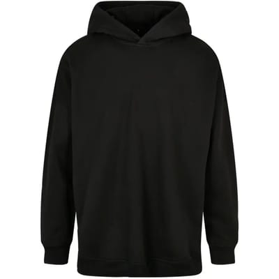 Build Your Brand - Oversized Cut On Hoodie - Black maat S