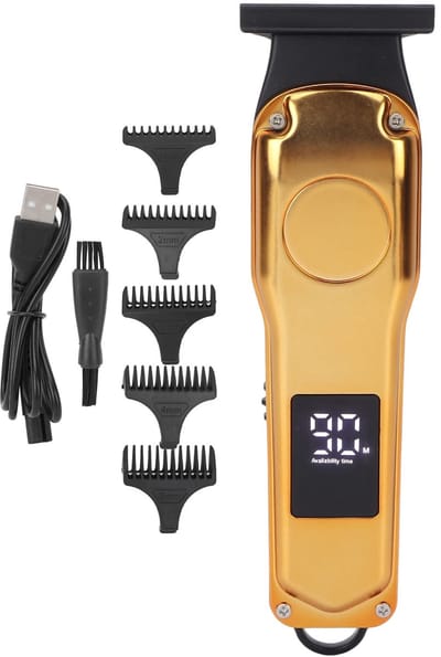 Dailygoods - Professionele Elektrische Tondeuse met 5 Gids Kammen