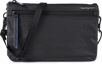 Hedgren Schoudertas Inner City Emma Crossover 3 CMPT RFID Creased Black Zwart