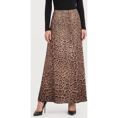 GUESS Alanis Midi Skirt Charming Leopard Deg Taglia: 36 | Minigonne Outlet | Donna