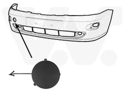 Van Wezel - BUMPERLIJST VOOR FORD FOCUS 1998-2004 1107426
