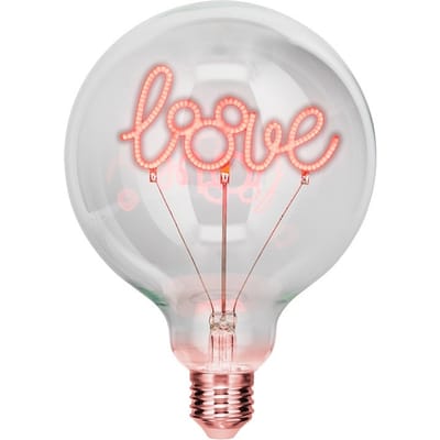 Mickey Mouse LED filament bulb – ‘love’ neon E27 lamp – Paladone