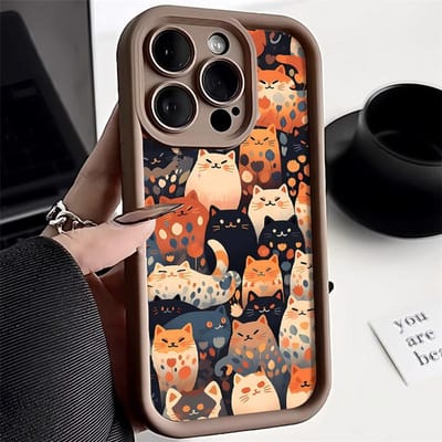 Panda Telefoonhoesje Voor Samsung A55 5G A16 A15 A54 A35 A34 A06 A05 A05s A25 A24 A23 A53 A52s A14 A13 A12 A73 A33 A32 Zachte TPU Hoes For SamsungA54 5G gray