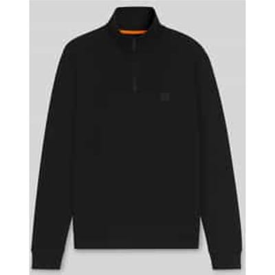BOSS ORANGE Zetrust 10234591 01 Truien & Vesten Heren - Sweater - Hoodie - Vest- Zwart - Maat L
