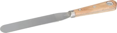 Silverline Paletmes - Roestvrij Staal - Flexibel Blad - Gelakt Houten Handvat - 25 mm