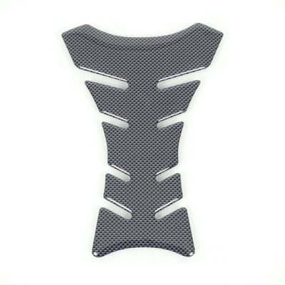 Protection de réservoir adhésive look carbone 205x81/140mm pour moto Neuf