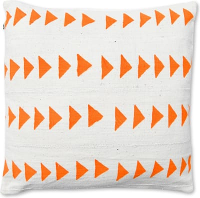Afrikaanse kussen - Bohemian stijl veelkleurig - Mudcloth stof - 40x40 cm