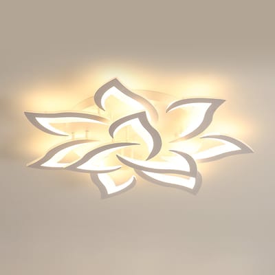 Plafondlamp - 80cm - Groot - 84W - LED - 3000K - Warm Wit Licht - Geschikt voor woonkamer, eetkamer en slaapkamer