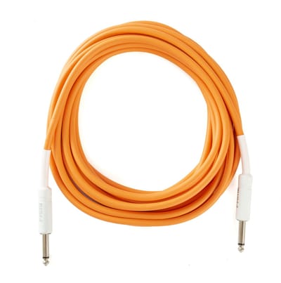 Fame Authentic Instrument Cable Orange 6 m - Instrumentenkabel