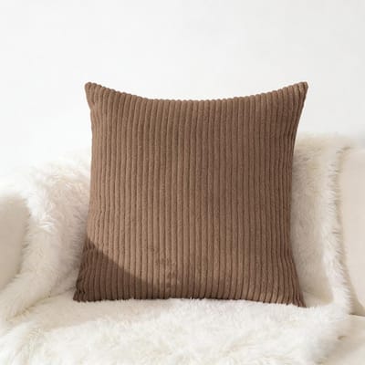 Corduroy Kussensloop 40X40 45X45 50x50cm Zachte Pluche Flanellen Kussenhoes Pluizige Bank Kussensloop voor Sofa Woonkamer Decoratie 40X40CM