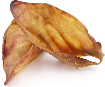 5KG Gedroogde Varkensoren voor Honden - Natuurlijke Kauwsnack