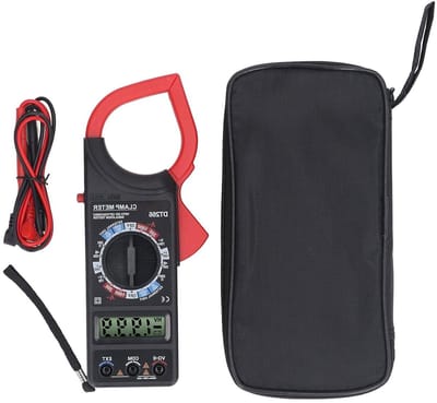 Digitale Stroomtang - Multimeter Tang - Elektrische Metingen - Contactloze Meting - 60 mm Bek - Zwart