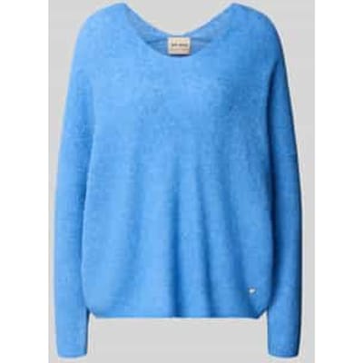 regular fit trui van wol-alpaca-mix model 'Thora'