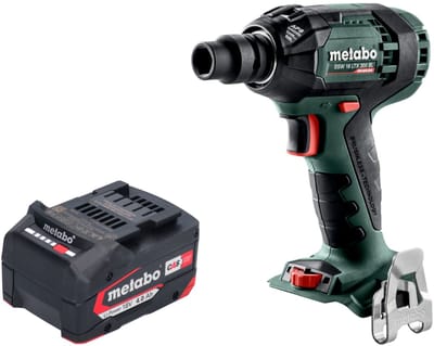 Metabo SSW 18 LTX 300 BL accu-slagmoersleutel 18 V 300 Nm 1/2" borstelloos + 1x accu 4,0 Ah - zonder oplader