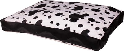 Velboa Hondenkussen Koe zwart/wit 125 x 90 cm