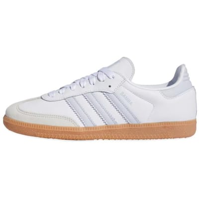 Adidas Samba OG Wit Halo Blauw Gum Dames Sneakers IE0877 37⅓ wit