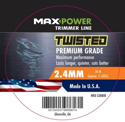 Co-Polymer Trimmerdraad 2.4mm - 30 Meter Lengte - Neongelukkig - Geschikt voor verschillende grasmaaiers