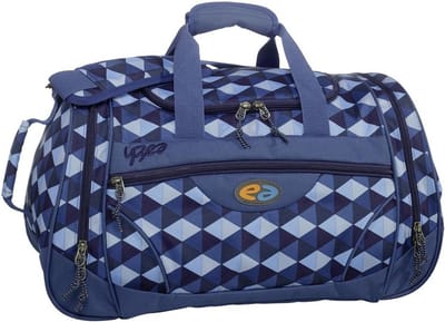 Sports tas 52 cm met rits en schouderriem