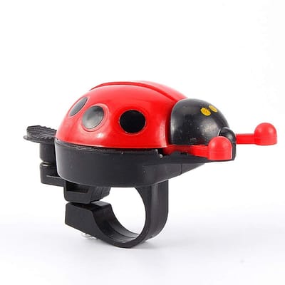 Dailygoods- Fietsbel Kind - Lieveheersbeestje Design - Luid Helder Geluid - Eenvoudig te Installeren - Fietsbel voor Kinderen - Unieke Look - Fietsbelletje