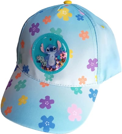 Disney Stitch Pet voor Kinderen Lichtblauw Verstelbaar met druksluiting - Pet Meisje - Pet Jongen