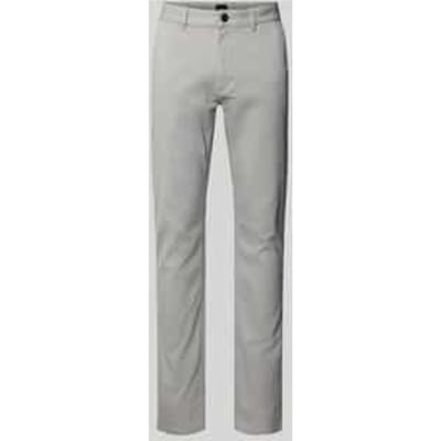 slim fit chino van katoenmix