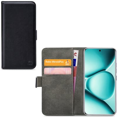 Mobilize Telefoonhoesje geschikt voor Xiaomi Redmi Note 15 Pro Plus Hoesje | Mobilize Classic Gelly Wallet Bookcase Portemonnee | Pasjeshouder voor 2 Pasjes | Telefoonhoesje voor Pinpas / OV Kaart / Rijbewijs - Zwart