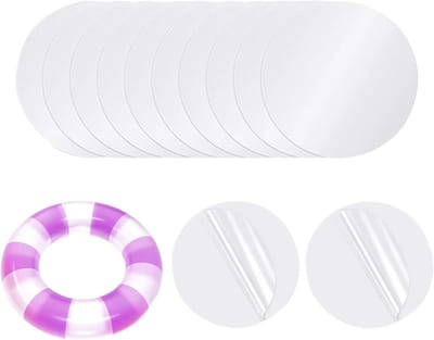 Reparatieset Zwembad - Patchkit Opblaasbaar - Waterdicht Herstel - Zelfklevend TPU - 12 Stuks - Helder