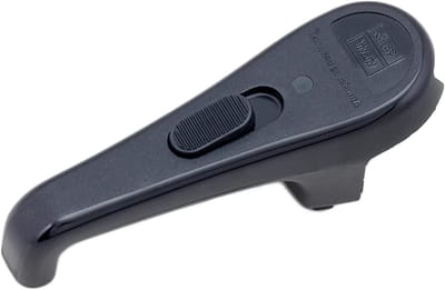 Dekselsteel - Reserveonderdeel - Kookgerei Reparatie - Met profielstrips - 17 cm lengte - Zwart