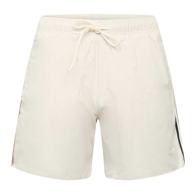 Boss Heren Iconic Logo Zwemshort (Wit)