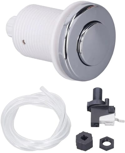 Pneumatische schakelknopunit, pneumatische schakelunit Geschikt voor afvalverwerking met luchtslang, geschikt voor voedselresten en whirlpools.