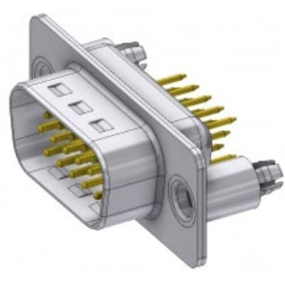 Deltron Connectors Deltron HD-D15 PY/2 M86UN D-sub stekker 180 ° Aantal polen: 15 Solderen, Pinnen 1 stuk(s)