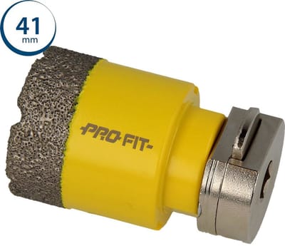 ProFit Diamantboor (Tegel-/Waxboor) Ø 41 mm met geintegreerde C&D Adapter