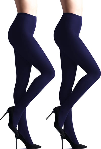 Giulia - Samba 40den (Multipack) Opaque Panty - Navy - S