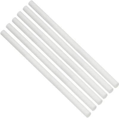 Filtersticks Luchtbevochtiger - Katoenen lonten - Binnenklimaat Verbeteren - Uniforme Vochtverdeling - 6 of 10 stuks - Wit