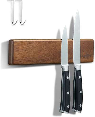 Thijox - Magnetisch Messenrek voor Muur, Magnetische Messenhouder, Krachtige Adsorptie, Ideaal voor Keuken, Gereedschappen, en Gebruik in Huis, 40 cm,