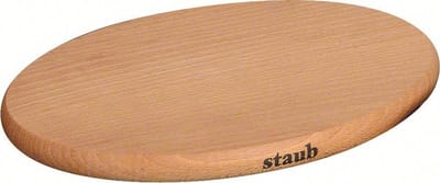 Staub Onderzetter - Magnetisch  - Ovaal - hout - 21 x 15 cm