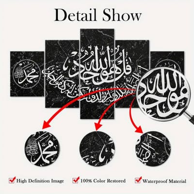 Nivard Islamitische Producten - Muurkunst - Ramadan - Cadeau Voor Ramadan - Wanddecoratie