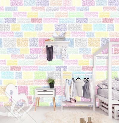 INGK Kinderbehang - Bricks