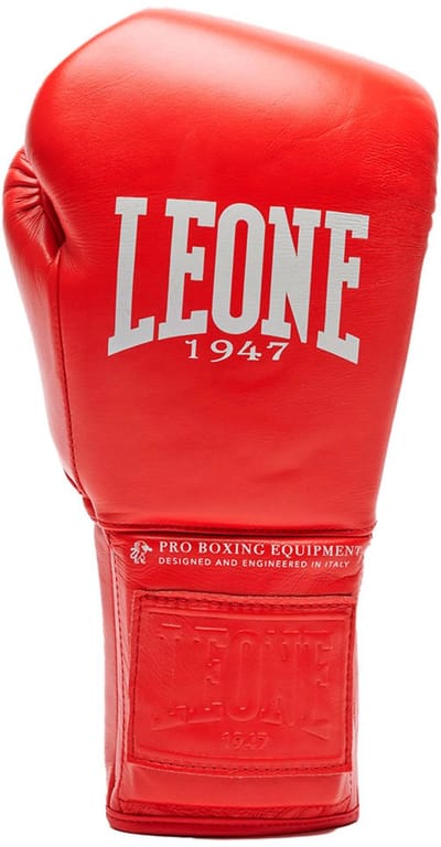 Leone1947 The Greatest Lace Kunstleren Bokshandschoenen Blauw 12 oz