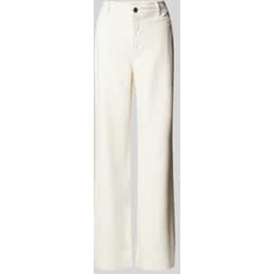 Wide leg jeans met strookzakken, model 'SOEY BEAUMONT'