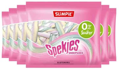 Slimpie - Spekjes - 5 x 80 gr - Voordeelverpakking