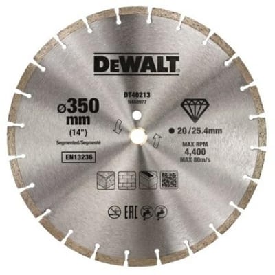 DeWALT Toebehoren - Diamantschijf 350x25,4 mm DT40213