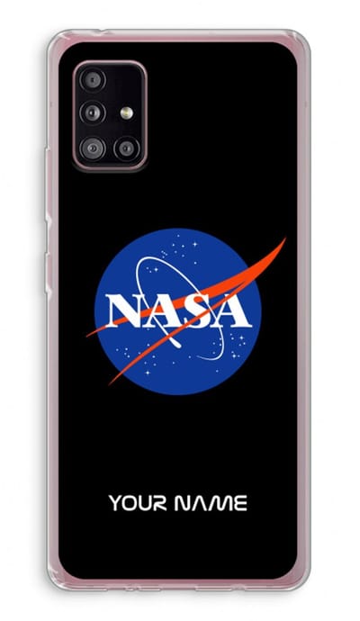 Gepersonaliseerd - Case Company® - Hoesje geschikt voor Samsung Galaxy A51 5G hoesje - NASA - Soft Cover Telefoonhoesje - Bescherming aan alle Kanten en Schermrand