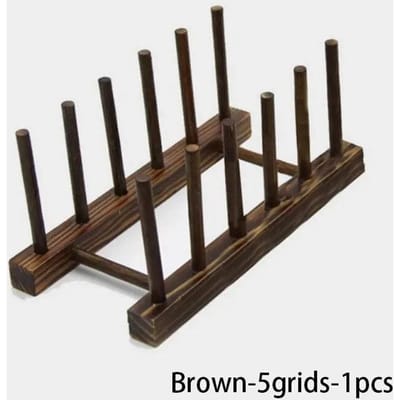 Multifunctioneel Houten Standrek Keuken Bord Deksel Afdruiprek Organizer Keuken Diversen Rek Bekers Plank Tafel Boek Display