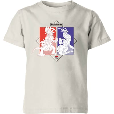 Pokémon Legendary Kids' T-Shirt - Cream - 122/128 (7-8 jaar) - beige