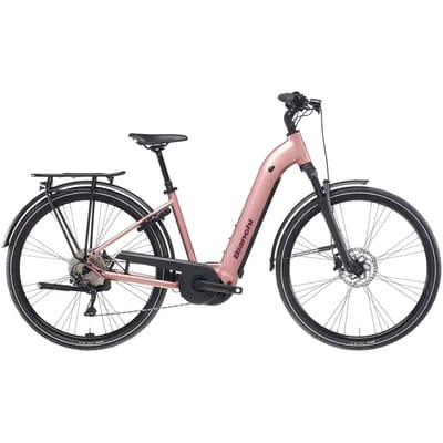 Racefietsen Bianchi T-Tronik C 8.2 Shimano Deore Bosch RD-M4120 10V