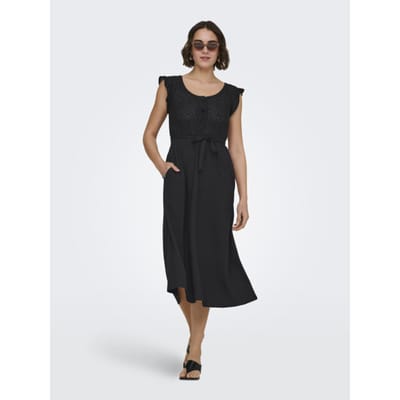 ONLY - ONLELISA S/L V-NECK DRESS JRS - Meisjes - Mini jurken